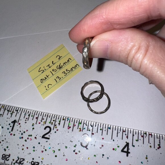 Sterling Silver Celtic Ring, Size 2 - Picture 10 of 14